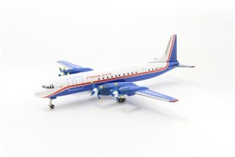 Ilyushin IL-18GrM Phoenix Aviation EX-75466 1990s colours new generation