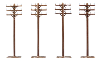 Telegraph Poles - pack of 8
