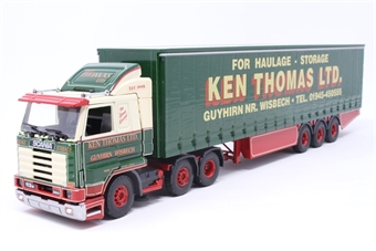 Scania 113 Tractor unit and Curtainsider trailer "Ken Thomas"