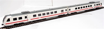 Class 612.4 DMU of the German DB in Intercity IC white & red livery Epoch V