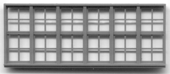 48-Pane Double Hung Windows, 186 x 70"