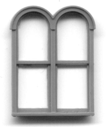 Double Round-Top Windows