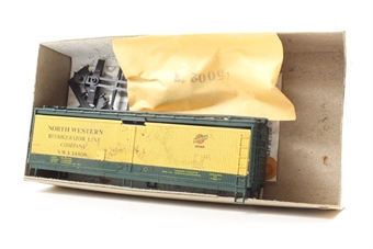 40ft WD reefer in Northwestern yellow