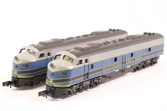 EMD E8 Twin Pack of the Baltimore & Ohio Railroad