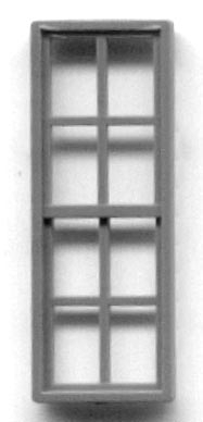 Double Hung 8-Pane Windows
