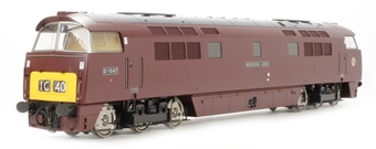 Class 52 Western diesel in BR maroon with small yellow panels