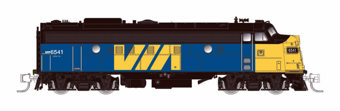 FP9A EMD 6525 of Via Rail Canada