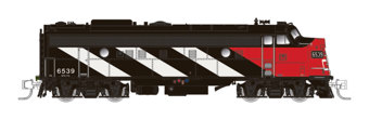 FP9A EMD 6539 of the Canadian National - digital sound fitted
