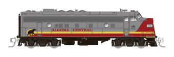 FP9A EMD 1750 of the Algoma Central - digital sound fitted