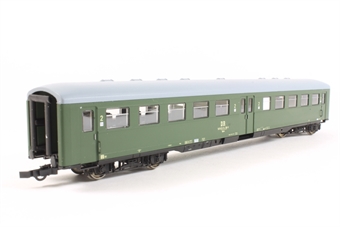 Second Class Passenger Coach of the East German DR in Green Epoch IV
