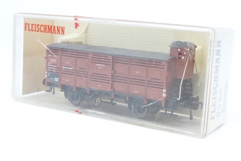 Livestock wagon of the DB 358536