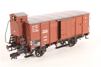 Closed Goods Van with Brake Platform of the German DB