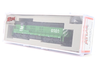SD7 EMD 6003 of the Burlington Northern