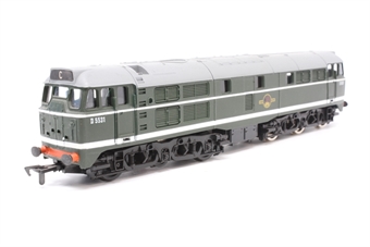 Class 31 D5531 in BR green