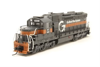 SD26 EMD 643 of the Guilford Rail System