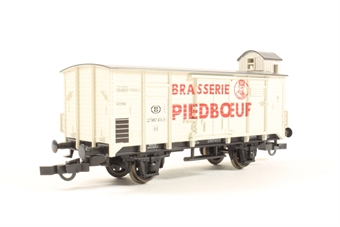 12T Goods Wagon 'Brasserie Piedboeuf' with Guard's Cabin Epoch V