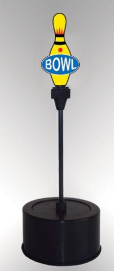 Bowl Rotating Sign, Animated Neon Style Sign Kit