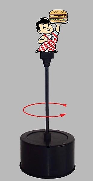 Bob's Big Boy Rotating Sign, Animated Neon Style Kit, Limited Edition