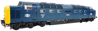 Class 55 'Deltic' 55007 "Pinza" in BR blue