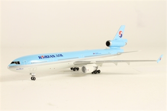 McDonnell Douglas MD-11 Korean Air HL7371 1990s colours with World Cup 2002 Logo with stand