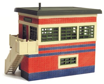 ARP brick-built wartime signal box - plastic kit