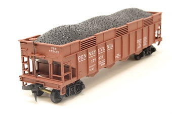 H-22 clam shell hopper car 'PRR'