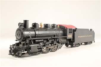2-6-0 Mogul w/Smoke & Tender - PRR #3233