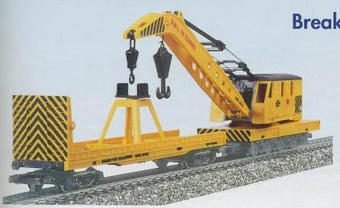 75T Large breakdown crane, yellow.