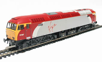 Class 57/3 diesel 57307 in Virgin Trains livery
