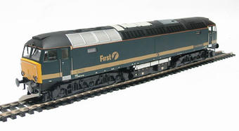 Class 57/3 diesel 57602 in First Great Western livery