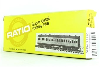 Midland low roof suburban bogie coach kit