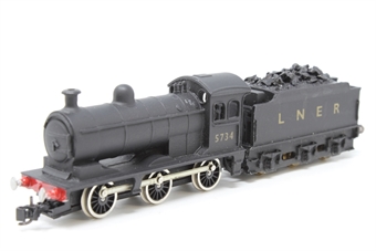 Class J26 0-6-0 5734 in LNER black
