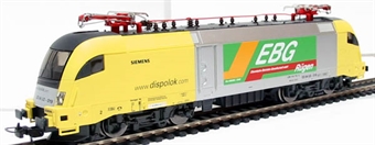 Class Rh1016 "Taurus" High performance electric loco in "EBG Rugen" yellow, silver & green livery Epoch V