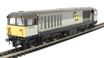 Class 58 58045 in Railfreight Coal Sector triple grey