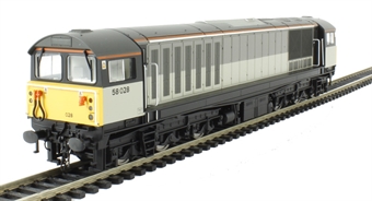 Class 58 58028 in unbranded Triple Grey