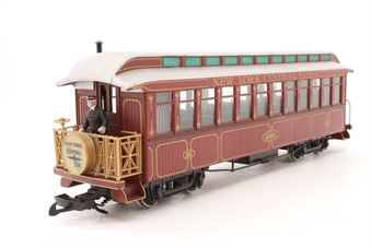 Observation coach Alhambra 666 of the New York Central Lines
