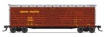 Stock Car with Hog Sounds, Union Pacific #49407