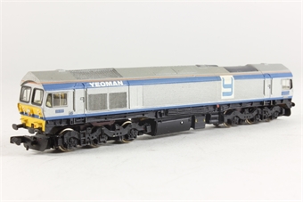 Class 59 59002 in Foster Yeoman silver