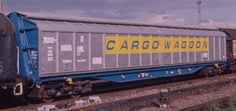 Cargowaggon IWB bogie van in plain silver livery