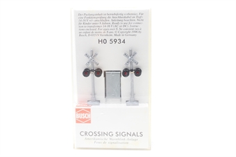 American Crossing Lights HO scale