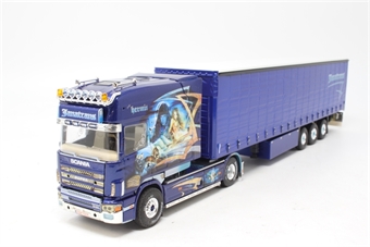Scania 4 Longline with curtainside trailer 'Janatrans'