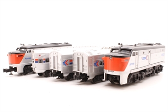 Silver Spike Train Set (3-rail AC)