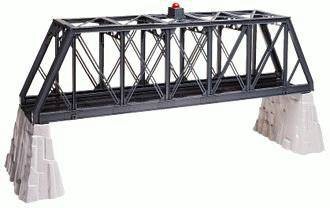 Truss Bridge with Flasher and Piers