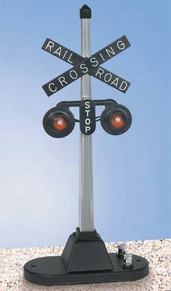 Railroad crossing signal flasher