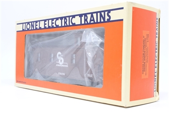 Standard 'O' square window caboose #17608 of the Chessie System