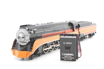 GS-2 'Daylight' 4-8-4 #4410 of the Southern Pacific with RailSounds