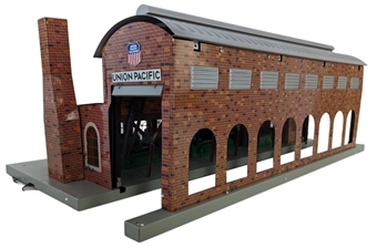 Locomotive Backshop with animated scenes and doors