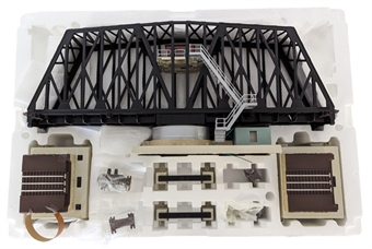 Operating swing bridge