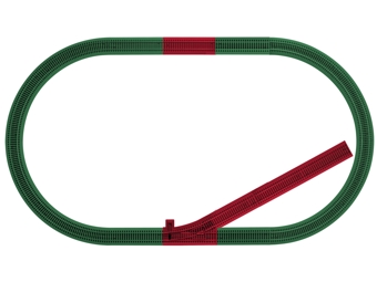 FasTrack Add-on Track Pack, Siding Track (5)