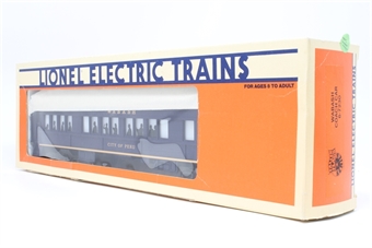 Passenger car #7230 'City of Peru' of the Wabash Railroad